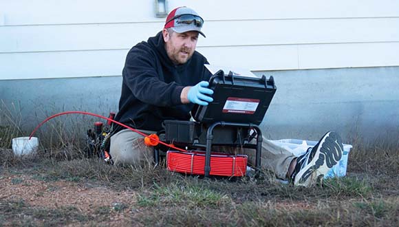 Sewer scope inspection services from Centex Home Inspections